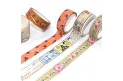 China Custom Design Own Japanese Printed Washi Tape DIY Masking Tape supplier