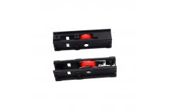China High Strength Upvc Sliding Window Roller Fittings Plastic Shell Window Roller Wheels supplier
