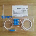 1X4 SINGLE MODE SC UPC/APC STEEL TUBE FIBER OPTICAL PLC SPLITTER for sale