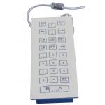 19 key industrial membrane IP65 keypad with USB , short stroke 0.45mm for sale