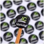 PET Adhesive Epoxy Label Manufacturer Die Cut Stickers Domed for sale