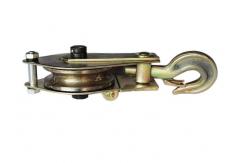 China Snatch Blocks And Wire Rope Pulley Of Power Line Construction Equipment supplier
