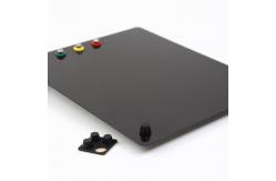 China Laboratory Equipment Soldering Breadboard ABS Plastic Black Alum Plate supplier
