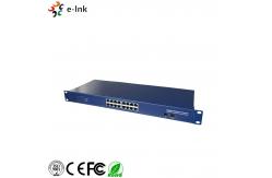 China 16 ports 10/100/1000M Gigabit Ethernet Switch with 2 SFP ports supplier