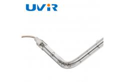 China Ceramic White U Shaped Custom Infrared Heating Element Tube Plastic Welding supplier