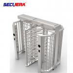 120 degree automatic RFID access control full height turnstile price for sale
