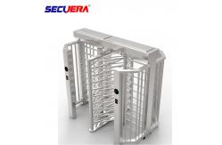 China 120 degree automatic RFID access control full height turnstile price supplier