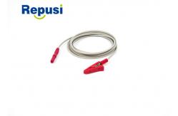 China REPUSI Reusable EKG / ECG Alligator Clip 150m length 3pcs per set supplier