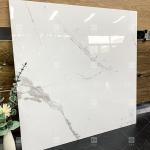 600x600mm High Glossy Polished Glazed Tile For Floor Standard White Marble Porcelain Tiles for sale