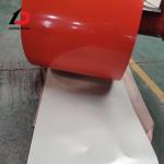 Prepainted PPGI Steel Coil Decoiling 0.5mm PVDF / HDP / SMP / PE / PU for sale