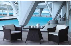 China 3pcs rattan sofa set supplier