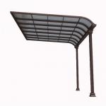 Modern Polycarbonate Awning with Aluminum Frame for your vehicle carport Shade anti UV for sale