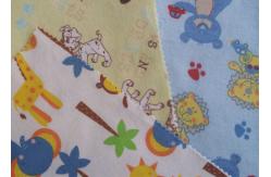 China 57/58'' 100 Cotton Flannel Fabric White Flannel Cotton Fabric supplier