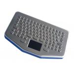 92 keys 2.00 Long stroke industrial metal coal mine keyboard with touchpad for sale