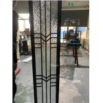 New design decorative door inserts glass
