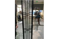 China New design decorative door inserts glass supplier