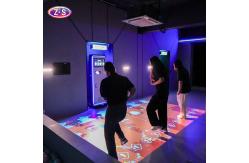 China Mobile Coin Operated Interactive Floor Projection System Plug and Play Design supplier