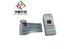 China Polypropylene Custom Vial Labels with Removable Adhesive and Lamination Finishing supplier