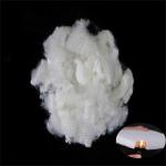 Virgin Polyester Staple Fibers Nontoxic Fire Resistant Fiber 7D For Padding for sale