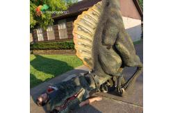 China Customizable Realistic Animatronic  Dinosaur Costume 110V/220V With Legs Moving supplier