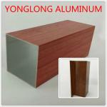 High Transparency Aluminium Furniture Profiles For Wardrobe , 1.2 / 1.4 Thinckness for sale