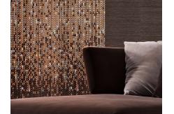 China Rectangle Aluminum Chain Curtain supplier