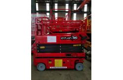 China Steel Mobile Lifting Platform Electric Scissor Lift With PLC Control System supplier