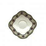 Petal 6 Inch Melamine Salad Plate Durable For Indoor And Outdoor Use for sale