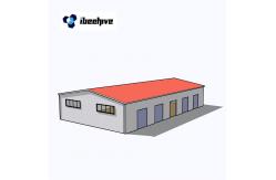 China Q355 Metal Frame Structure Prefab Garage Workshop Shop Buildings supplier