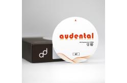 China Round CAD CAM Dental Zirconia Block White High Translucency 37% supplier