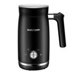 Electric Espresso Milk Frother Warmer Heat Black Commercial Milk Steamer Machine for sale