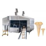 Stainless steel Wafer Sugar Cone Production Line with 1 Motor Drives , Gas system for sale
