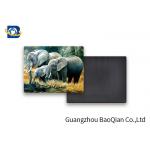 Custom Animal 3D Fridge Lenticular Magnet PET Material Thickness 0.6mm SGS Approval for sale