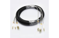 China LC-LC Waterproof Fiber Optic Cable 20m Branch APC UPC supplier