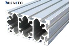 China Durable 6063 Anodized Aluminium Extrusion Frame System T Shape Long Life supplier