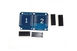 China Dual Base Adapter Board , D1 Mini Sensor Module For Arduino supplier
