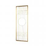 Hand Polishing Decorative Metal Panels Metal Wall Covering Panels Room Divider for sale