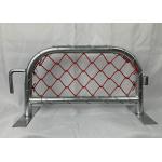 ISO14001 hot dip galvanized Crowd Barrier Fence for Construction for sale