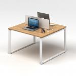 Customized MDF Office Workstation Desk For Office 2 4 6 Person Seater for sale