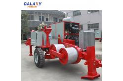 China Transmission Wire Cable Laying Equipment Hydraulic Pulling Stringing 90kn supplier