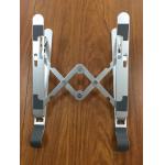 4mm Punch stamping Adjustable Tabletop Laptop Stand metal laptop riser for sale
