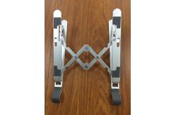 China 4mm Punch stamping Adjustable Tabletop Laptop Stand metal laptop riser supplier