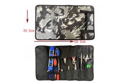 China Multifunction Oxford Cloth Wrench Roll Up Pouch Holder Pocket Tools Pouch supplier