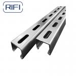 1 5/8 Unistrut C Channel Galvanized Steel Slotted Strut Channel for sale