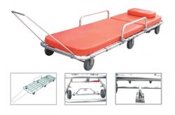 China New Design Aluminum Alloy Automatic Loading Wheeled Emergency Ambulance Stretcher supplier