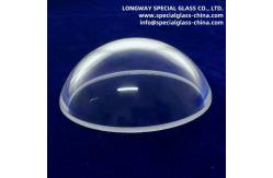 China OEM Precision AR-Coating Optical Glass Dome For Monitor System supplier