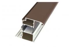 China Powder Coated Heat Insulation Aluminum Profile For Door And Window supplier