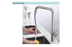 China SUS304 Stainless Steel Touch Control Kitchen Faucet With Sensor supplier
