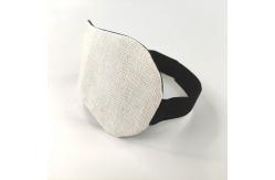 China Custom Blank Sublimation Eye Mask Photo Printing Sleeping Eyeshades Linen Sublimation Sleep Mask supplier