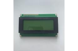 China 4x20 Character LCD Display Module with Yellow Green Backlight supplier